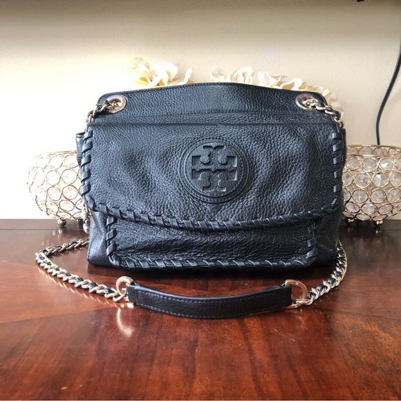 Tory Burch Handbags - Tory Burch Leather Marion Bag